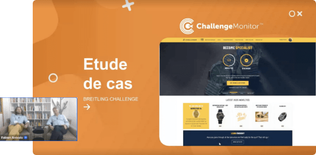 Replay Webinar Breitling : Boostez la performance de votre réseau commercial avec Challenge Monitor